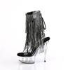 Pleaser - DELIGHT1017RSF Bottes de plateforme - Noir/Transparent Product image
